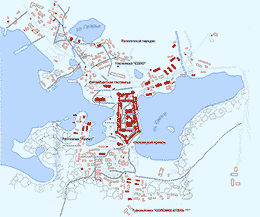 карта поселка Соловецкий