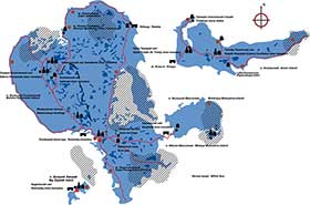 карта Соловков